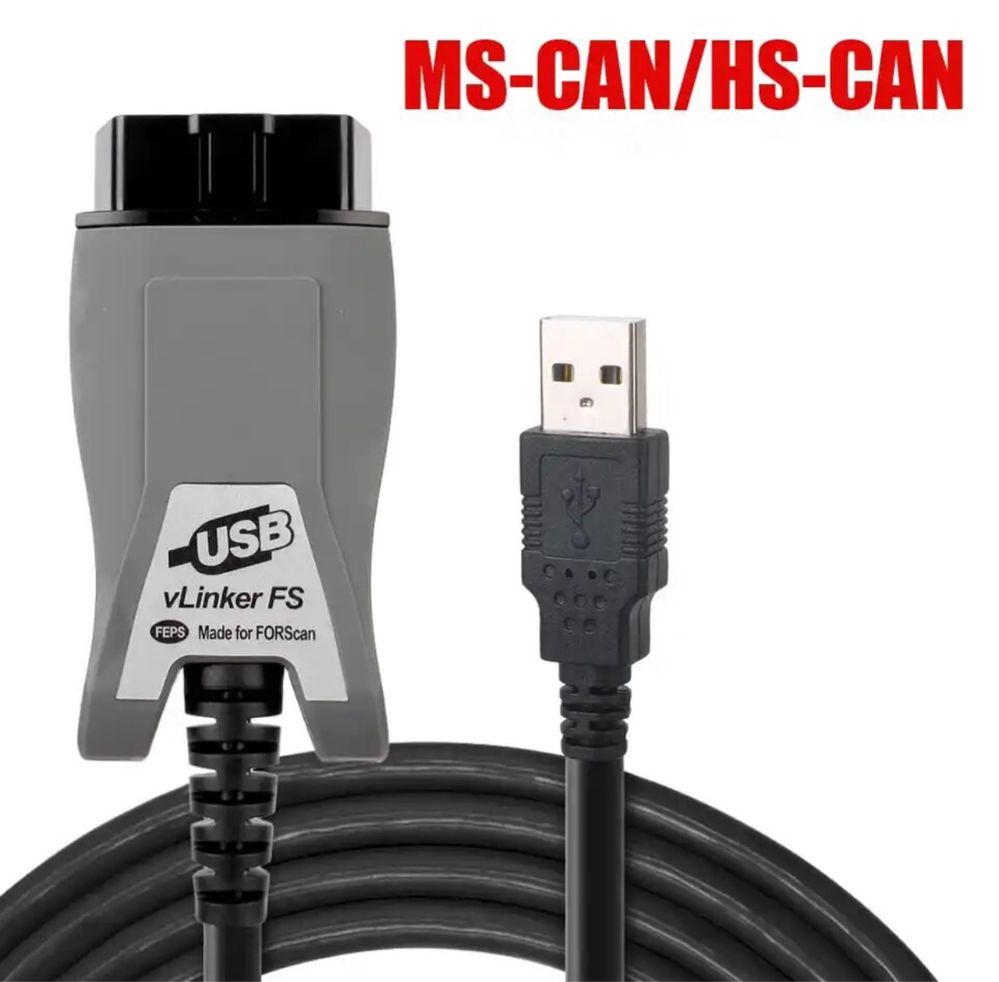 vLinker FS USB FORScan ELS327 сканер автомобильный Ford Mazda