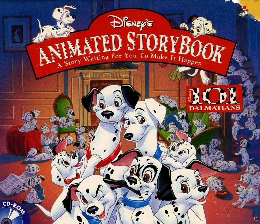 Animated Storybook 101 Dalmatians 101 Dalmatyńczyków PC 1997 r.