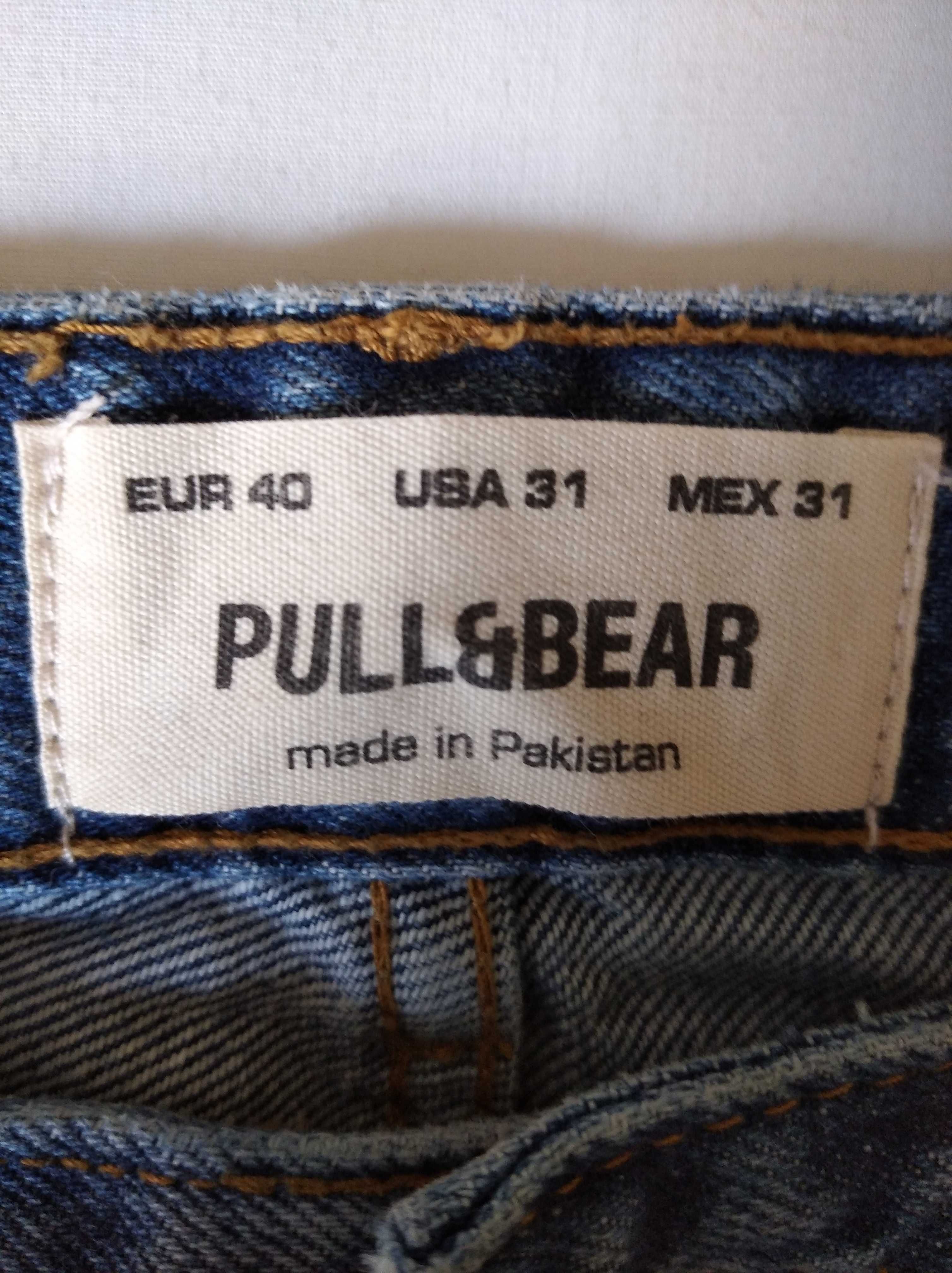 Calças Ganga - Pull & Bear - Tamanho M