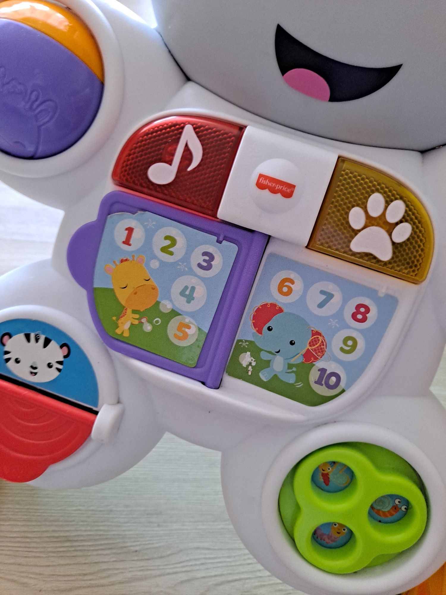 Pchacz, jeździk, chodzik Fisher price zebra