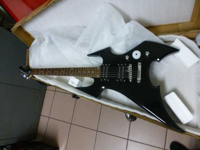 Gitara JAK NOWA elektryczna Harley Benton BS-20BK Rock Series