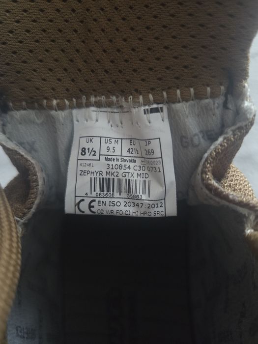 Берци Lowa,Gore-tex-oригінал