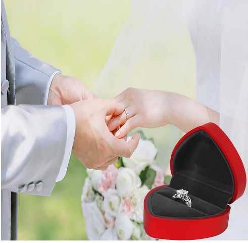 Pudełko Na Obrączki, Kształt Serca