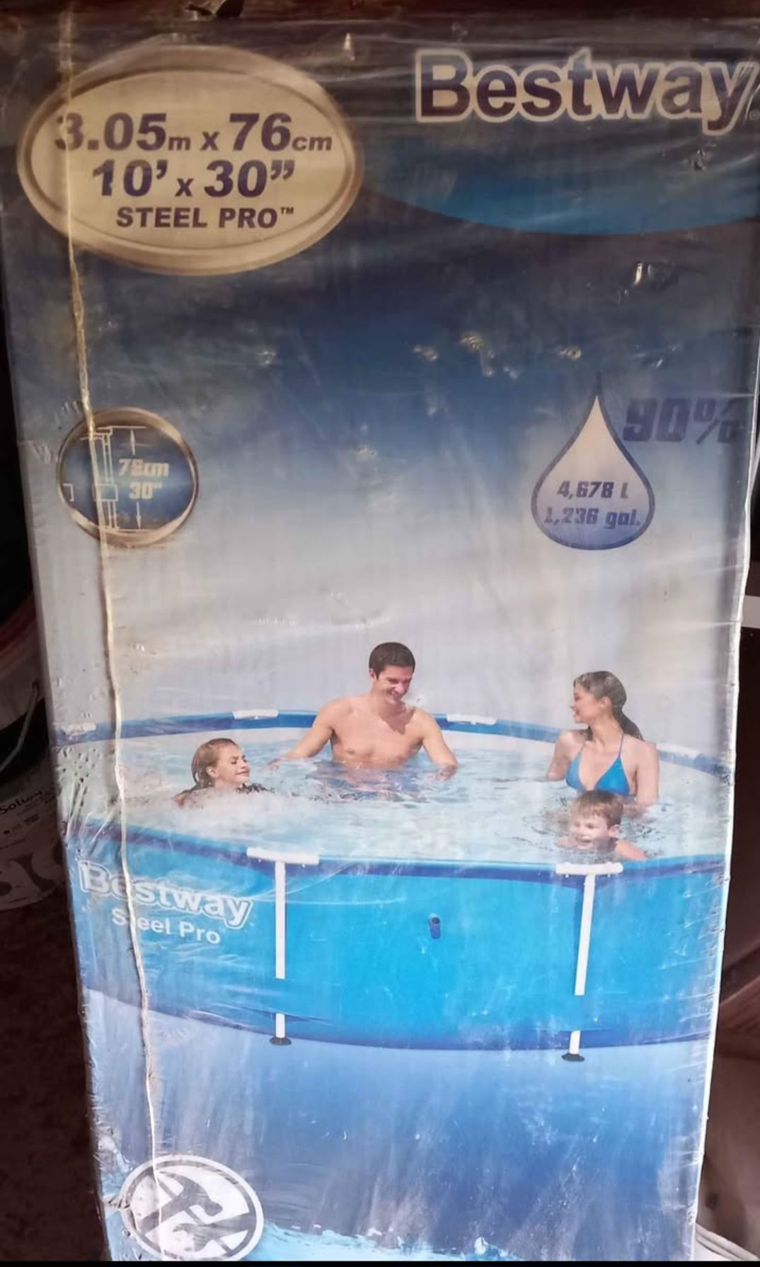 Piscina nunca usada