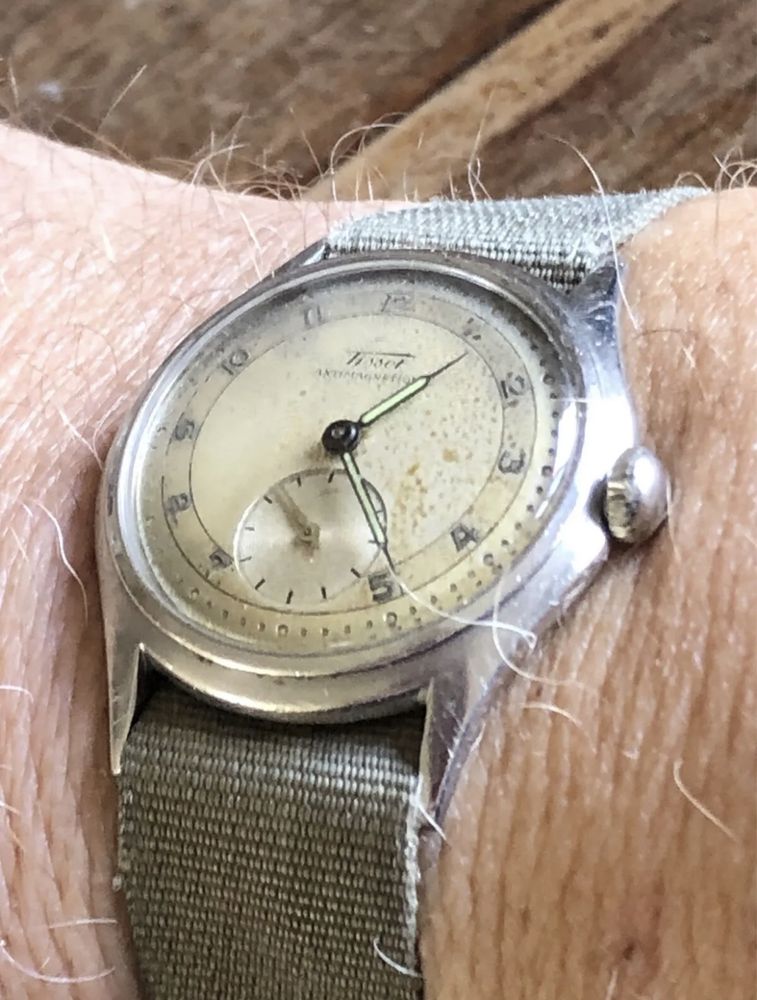 Tissot antimagnetique z 1947 roku