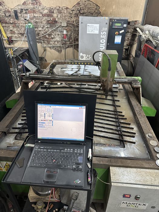 Wycinarka plazmowa ploter cnc martex 2500x1250 spartus 105A vat23%