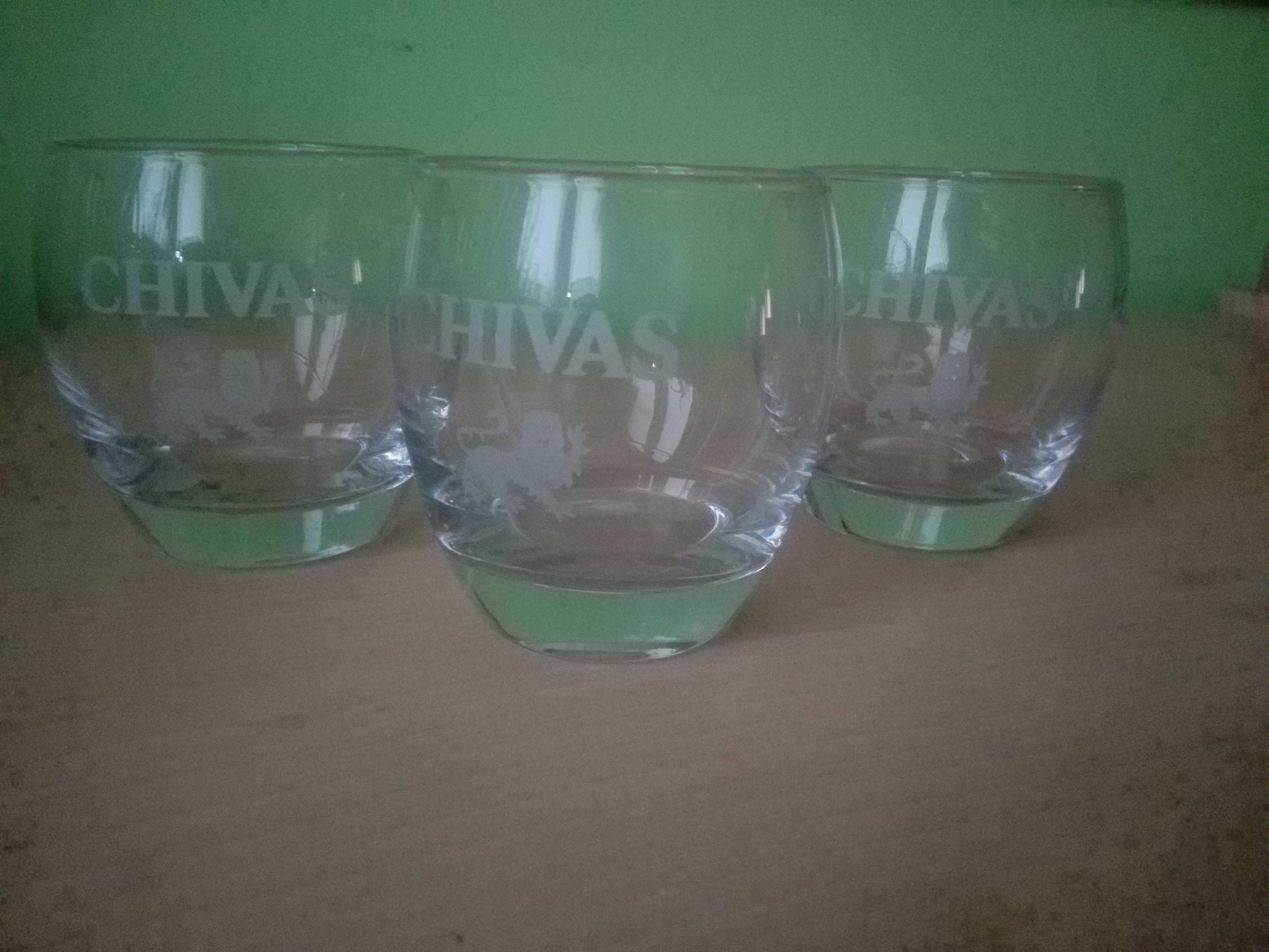 Szklanki do whisky CHIVAS 3 sztuki