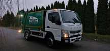 Mitsubishi FUSO  NTM K-MIDI 4,6m śmieciarka prasa DUONIC NOWA 14 tyś km przebiegu