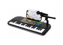 Keyboard Pianino Organy Pianinko Mikrofon dla Dzieci Nauka Grania I1