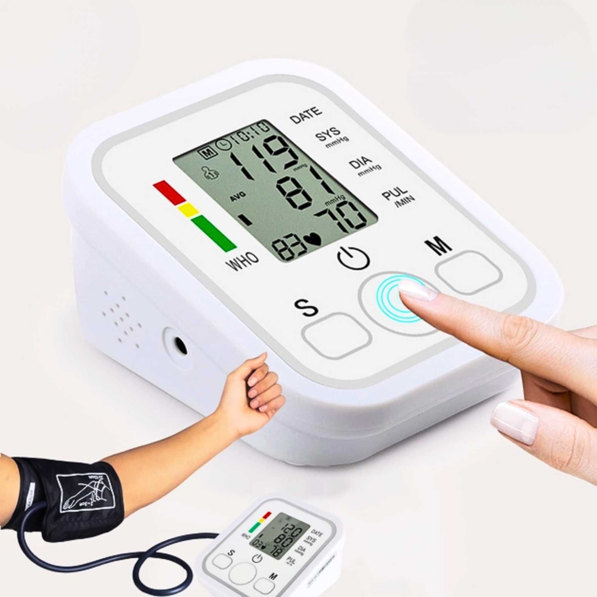 Тонометр автоматический измеритель кровяного давления пульса