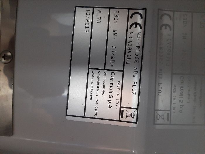 Холодильник для молока Carimali mx-3 Macco можливий обмін