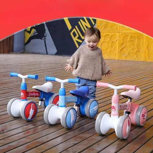 Rowerek Biegowy 4-kołowy Afranti dla Malucha 1-3 lata Prezent Rower