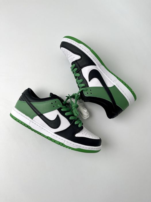 Оригинал Nike SB Dunk Low Classic Green (BQ6817 302) оригинальние сб