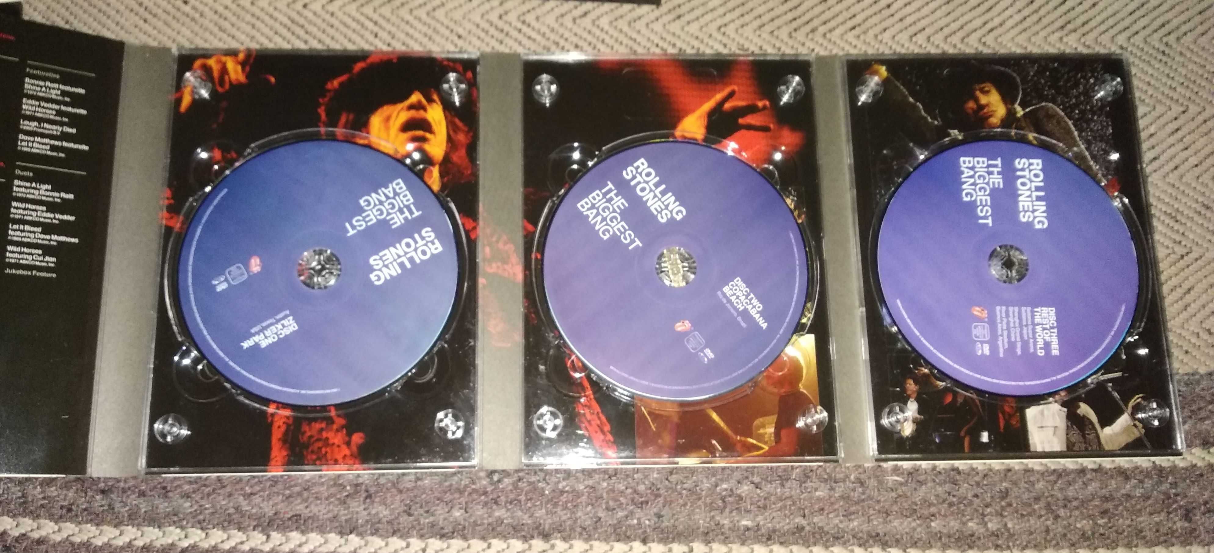 Музыкальные DVD 3  The Rolling Stones  The Biggest Bang (3-Disc, 2007)