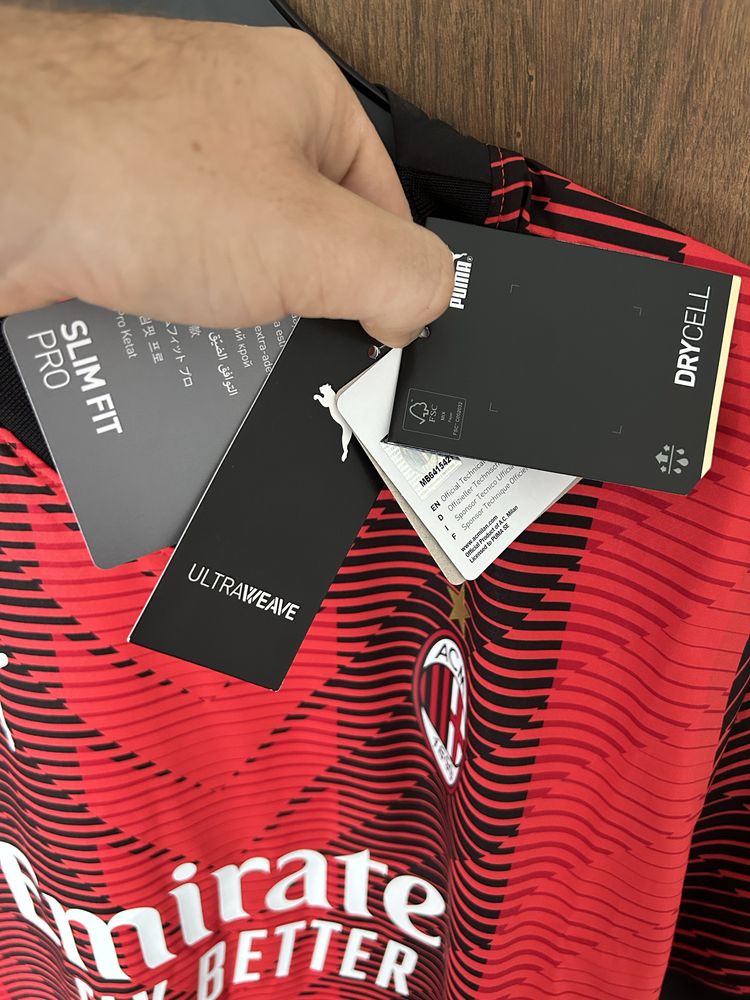 Koszulka domowa 23/24 AC Milan autentic