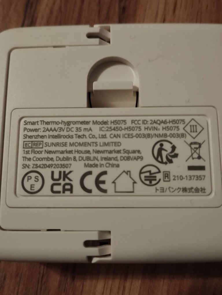 Termometr hydrometr domowy