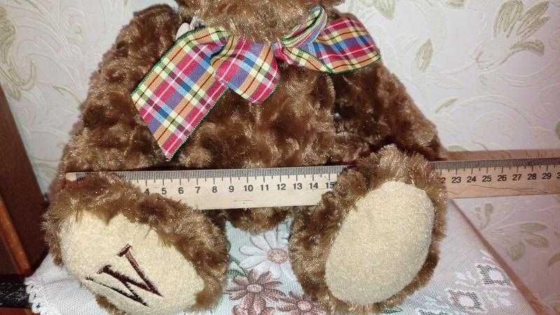 Игрушка мишка с бантиком