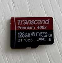 Карта пам‘яті transcend 128 гб