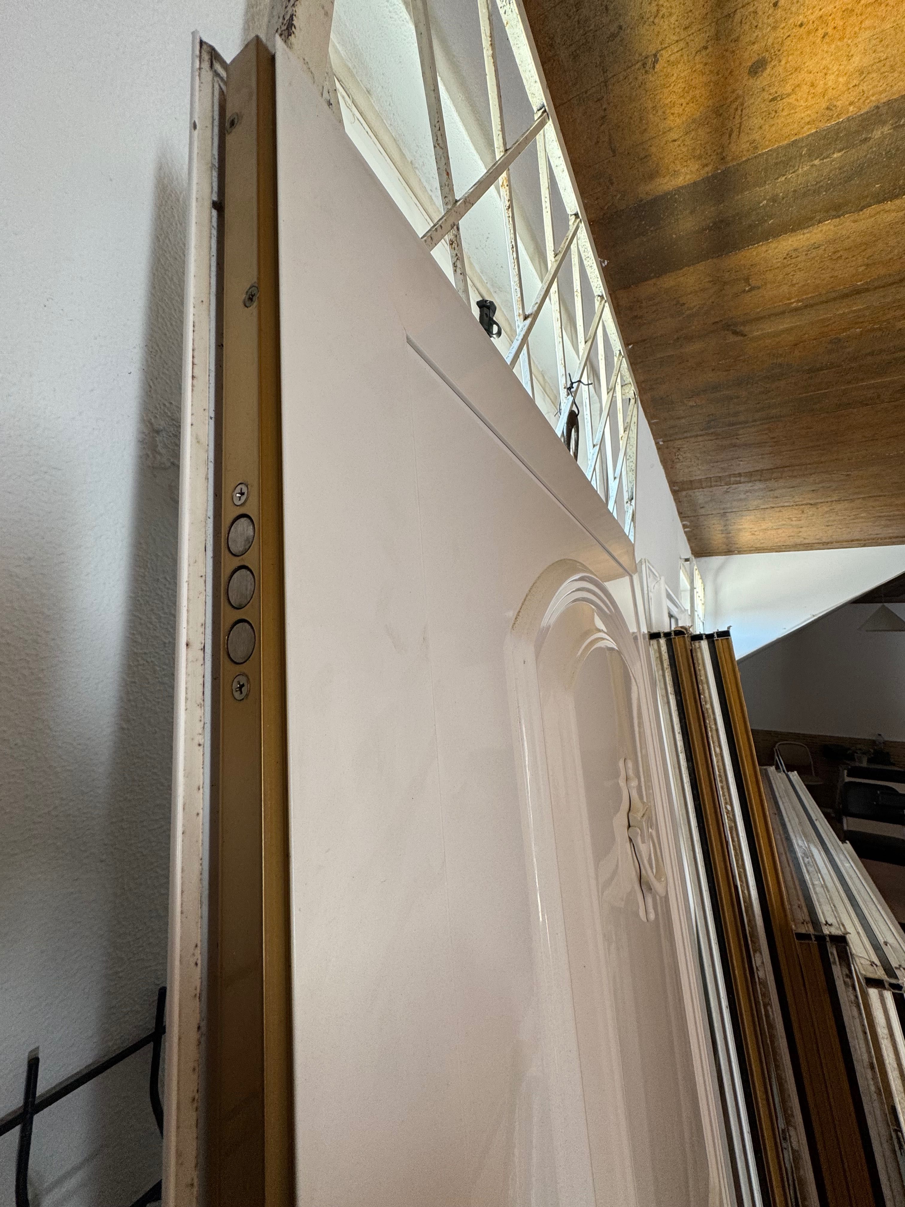 Porta PVC blindada com aplicações