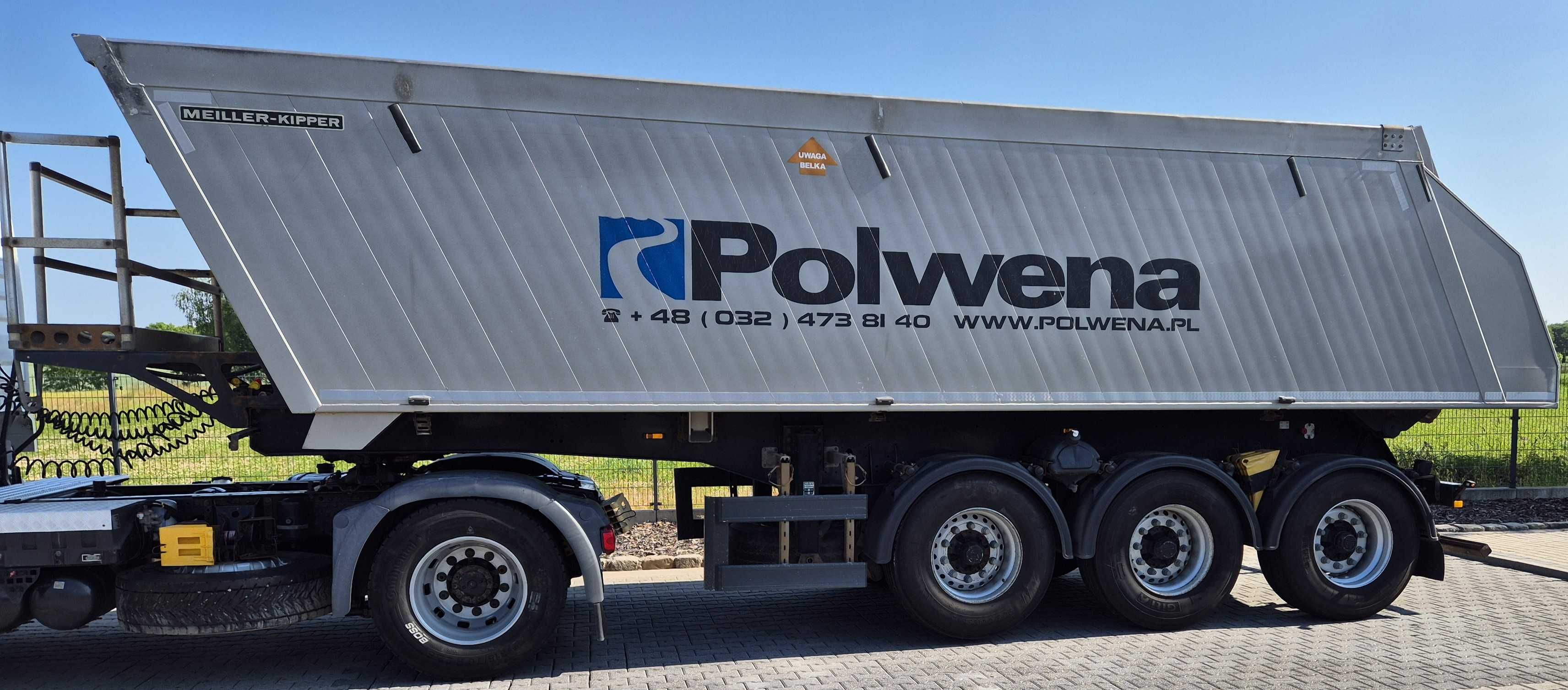 Naczepa Wywrotka Meiller 31m3, BPW, Stan BDB, Solidna