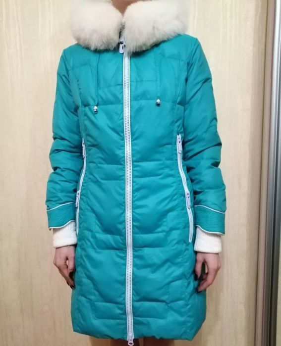 Зимовий пуховик, наповнювач - пух