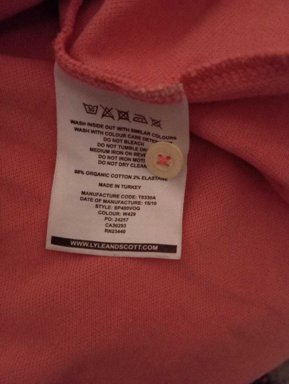 Lyle&Scott рожева Xl