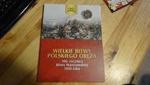 Medal  pozłacany  z okazji 100 rocznicy Bitwy Warszawskiej