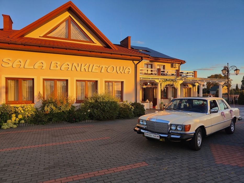 Auto do ślubu klasyk do ślubu Mercedes S klasa / Wołga Gaz 24