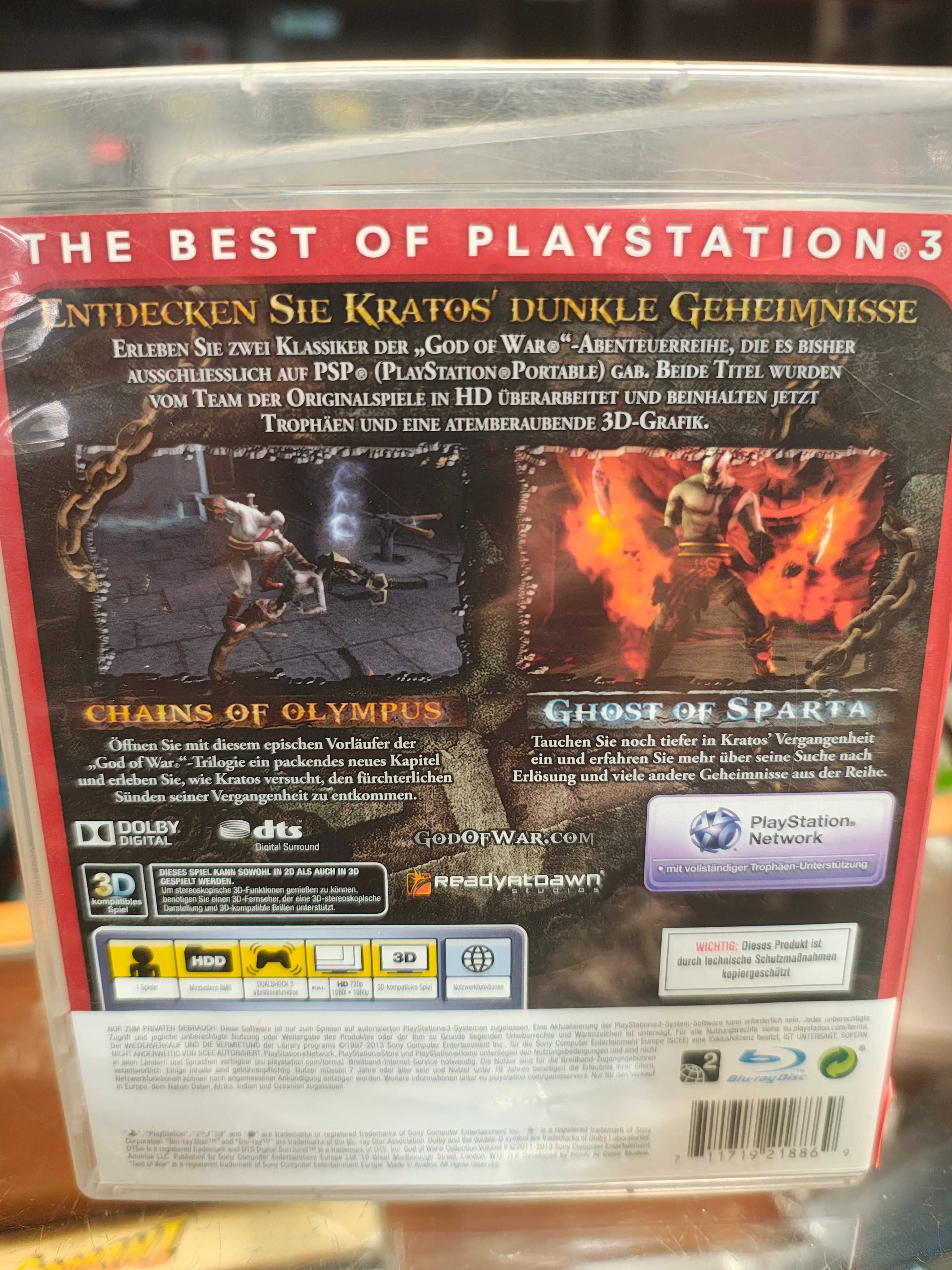 God of War Collection Volume II PS3, Wysyłka Wymiana