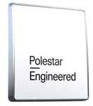 VOLVO XC60 II znaczek na grill logo Polestar Enginereed + mocowanie OE