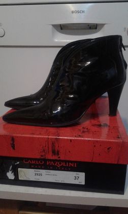 Ботинки Карло Пазолини, лакированная кожа