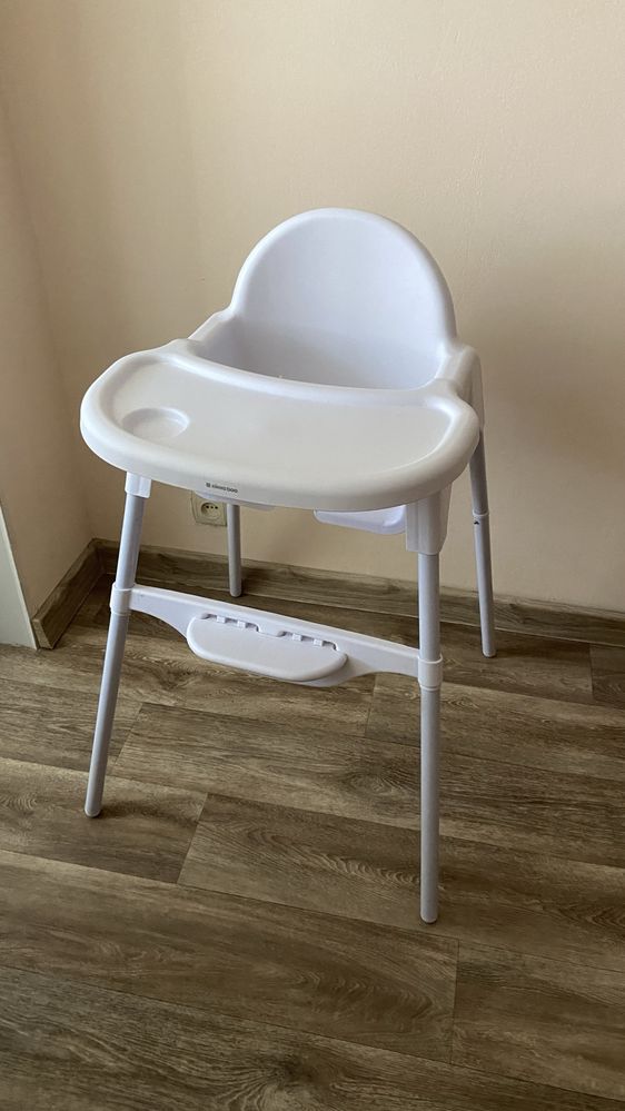Стільчик для годування 2 в 1 Kikka boo Jammy White