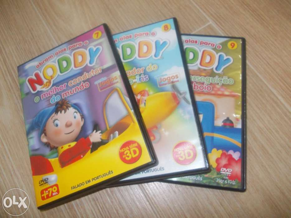 Alguns DVD Noddy