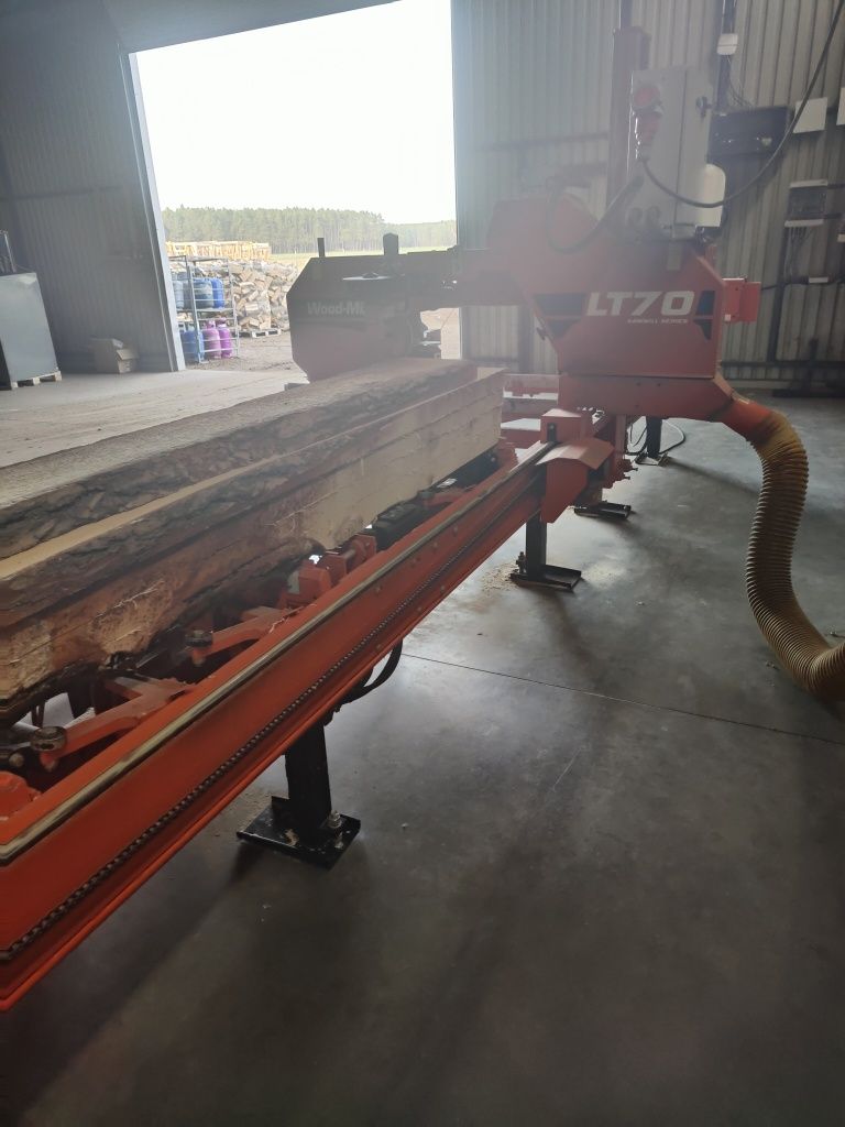 Wood Mizer LT 70 trak taśmowy 2022 rok jak nowy.