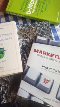 Diversos livros - Marketing, História e Náutica