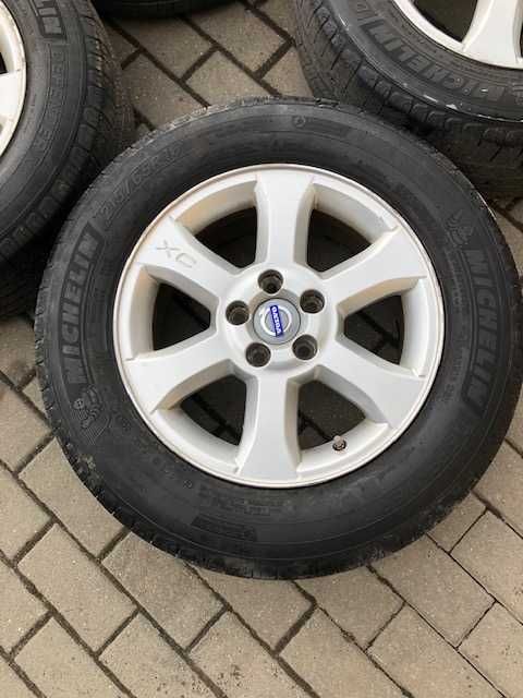 ALUFELGI VOLVO 16 cali z oponami letnimi rozstaw 5x108 oryginał