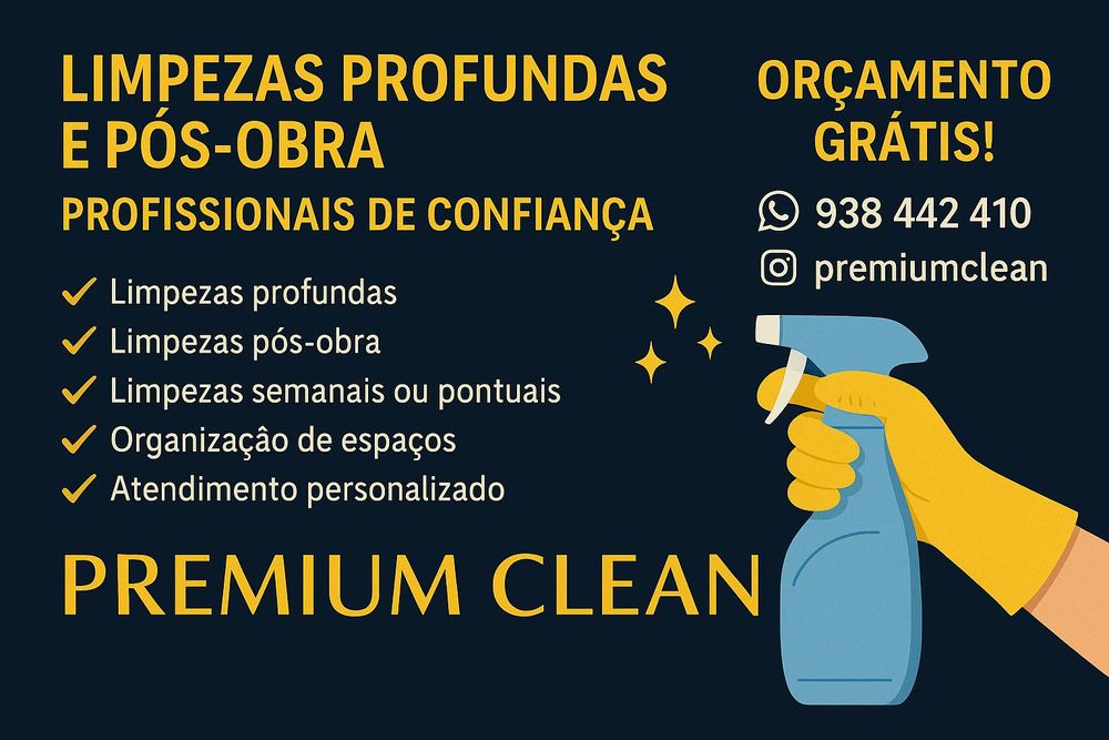 Limpeza de casas, pós obra, escritório, escadas...