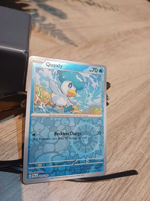 Carta Pokémon Quaxly [Reverse Holo] #50