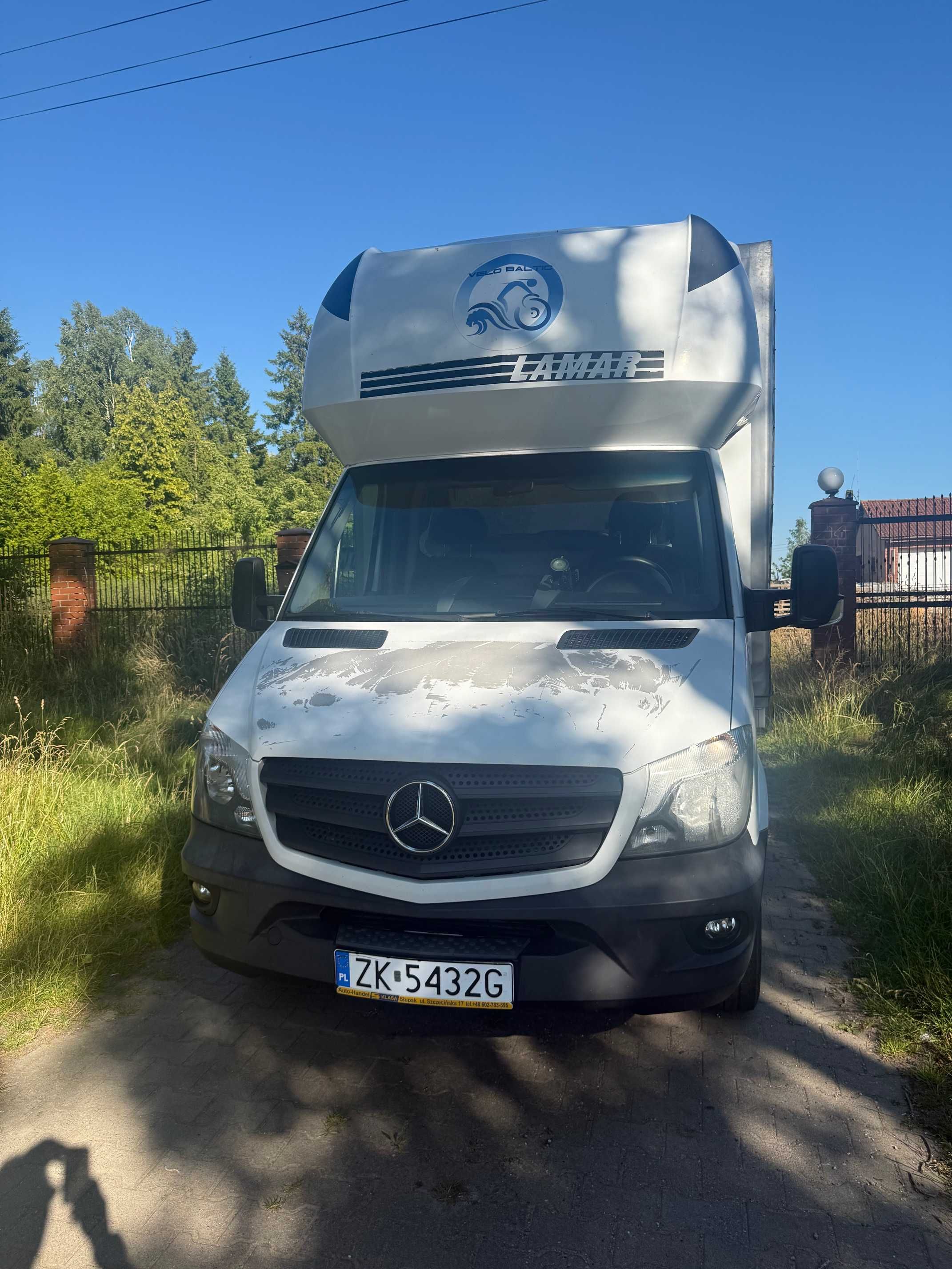 Mercedes-Benz 316 Sprinter, furgon z windą 2,2 diesel Lamar