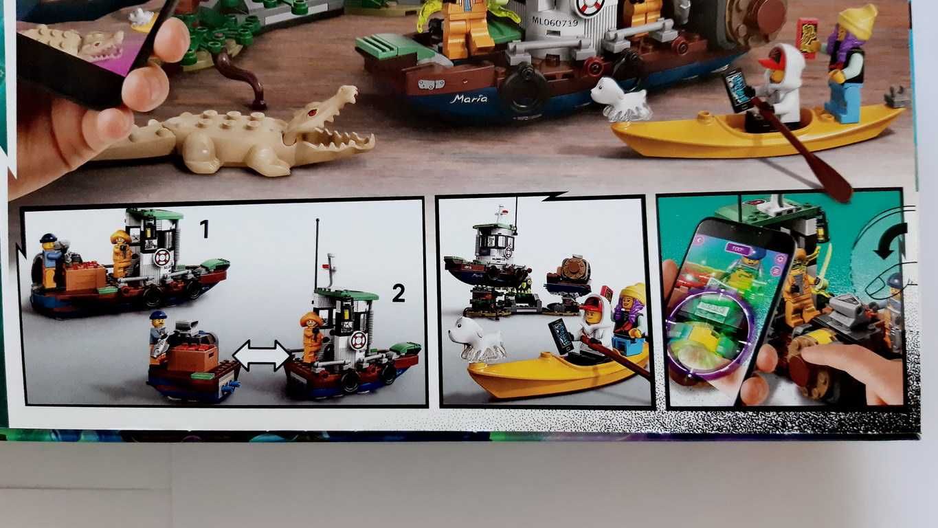 Lego Hidden Side 70419 Wrecked Shrimp Boat selado