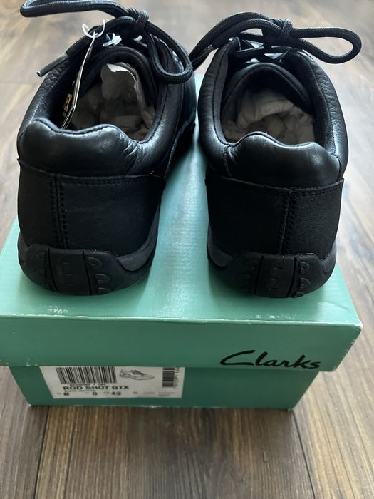 Buty męskie Clarks Rod Shot GTX r 42 nowe goretex