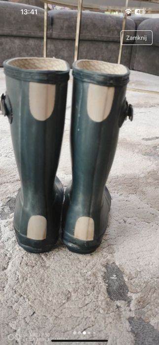 Kalosze hunter dla chlopca