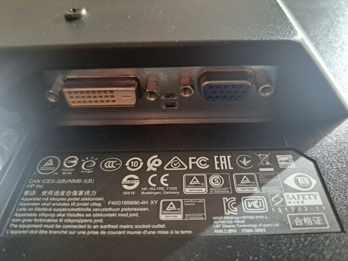 Monitor HP 20'' Excelente Estado