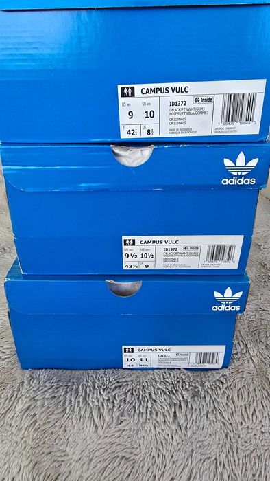 Оригінальні кросівки Adidas Campus Vulc Black