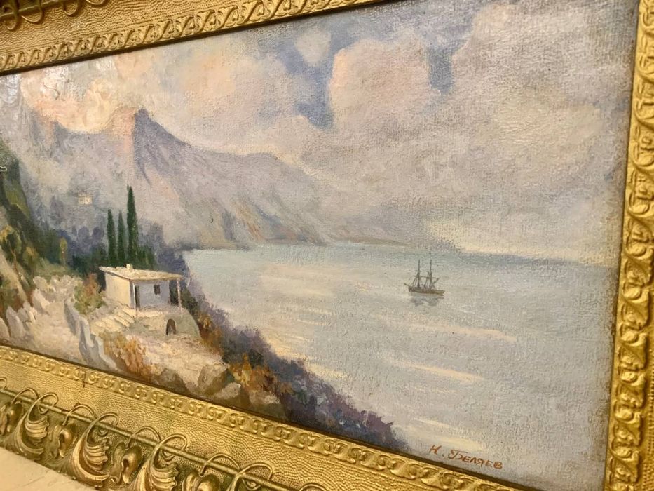 Картина  живопись   Беляев Н.  Крым Форос