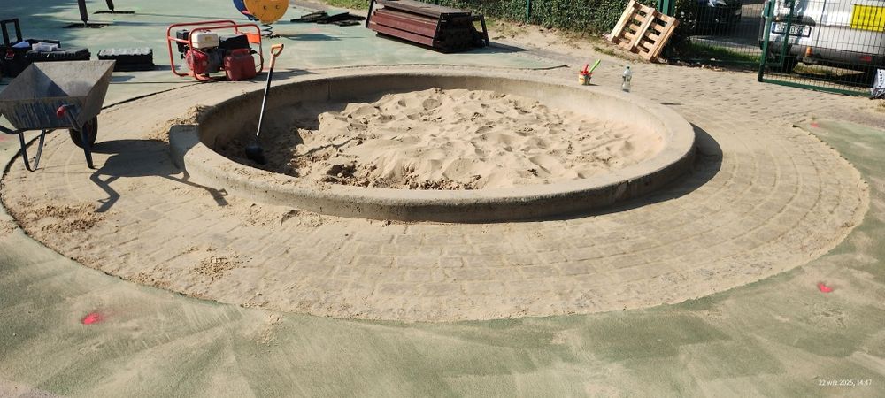Piaskownica betonowa prefabrykat