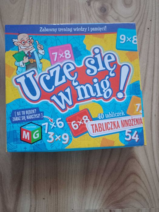 Uczę się w mig tabliczka mnożenia gra