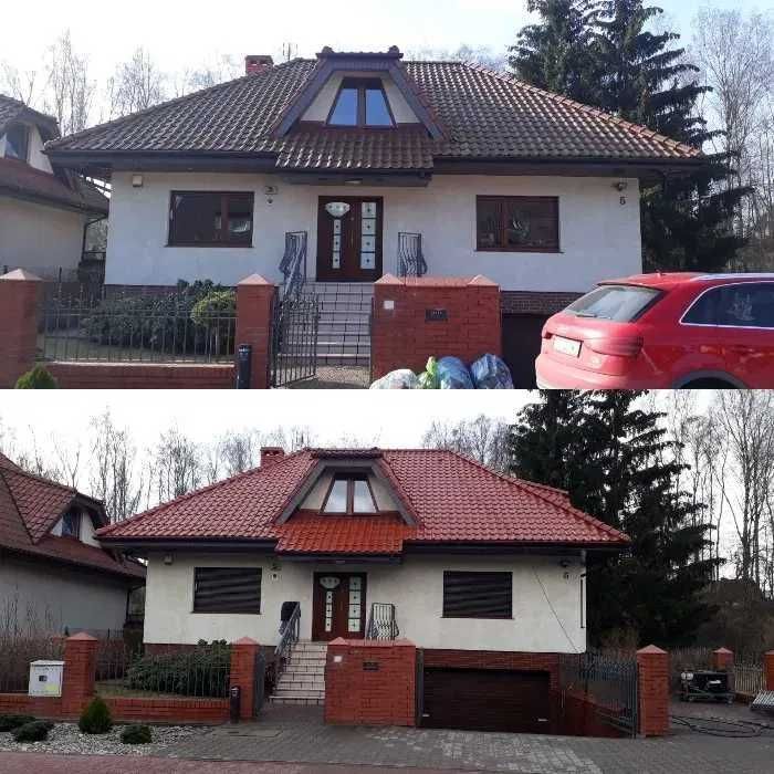 Mycie dachu, dachów, kostki, elewacji IMPREGNACJA - WOLNE TERMINY