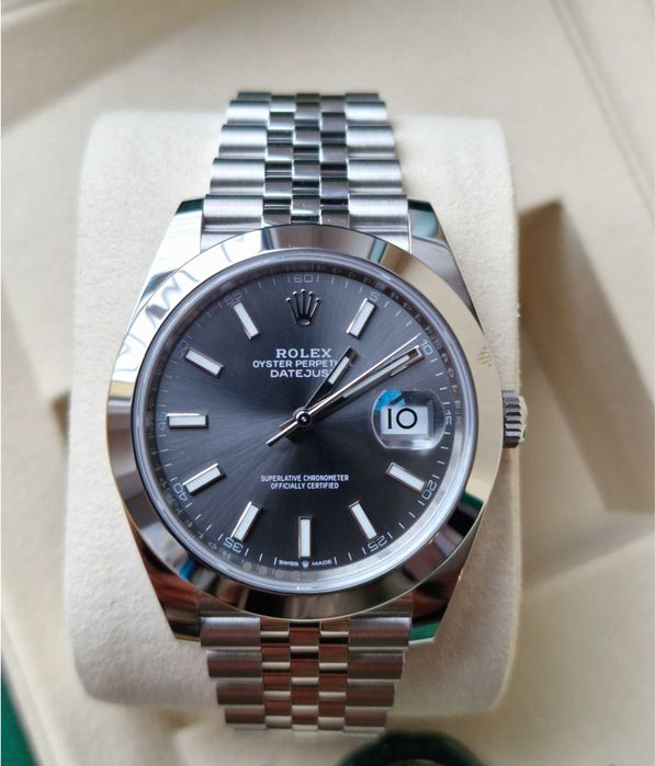 Rolex Datejust ref.126300 Rhodium Dial 41mm.Nowy 2025r