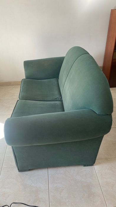 Sofá cama de dois lugares, medidas 1.40